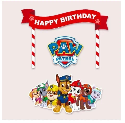 Ozdoby na dort Paw Patrol
