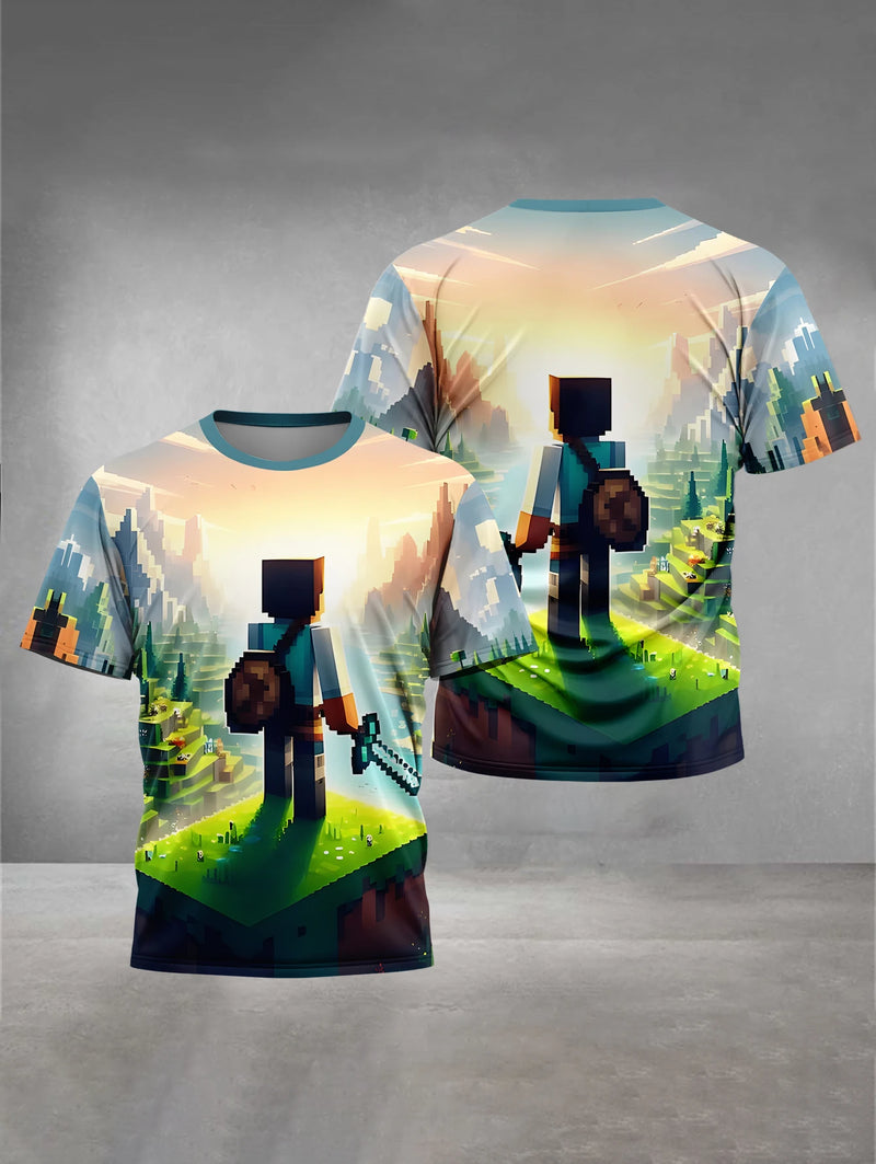 Stylové dětské tričko Minecraft - více variant