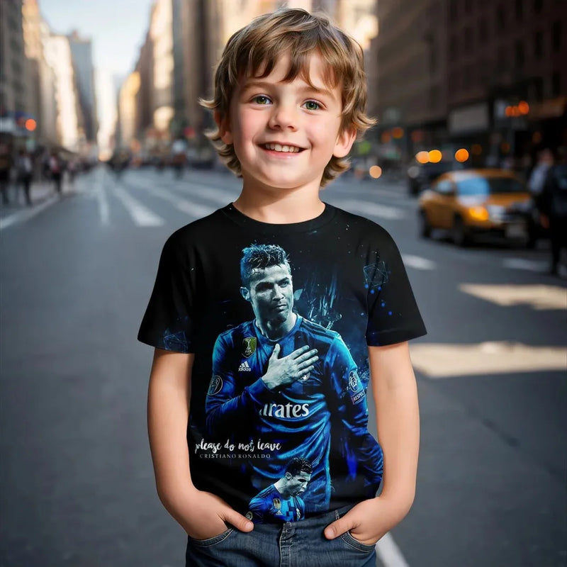 Dětské designové tričko - Cristiano Ronaldo
