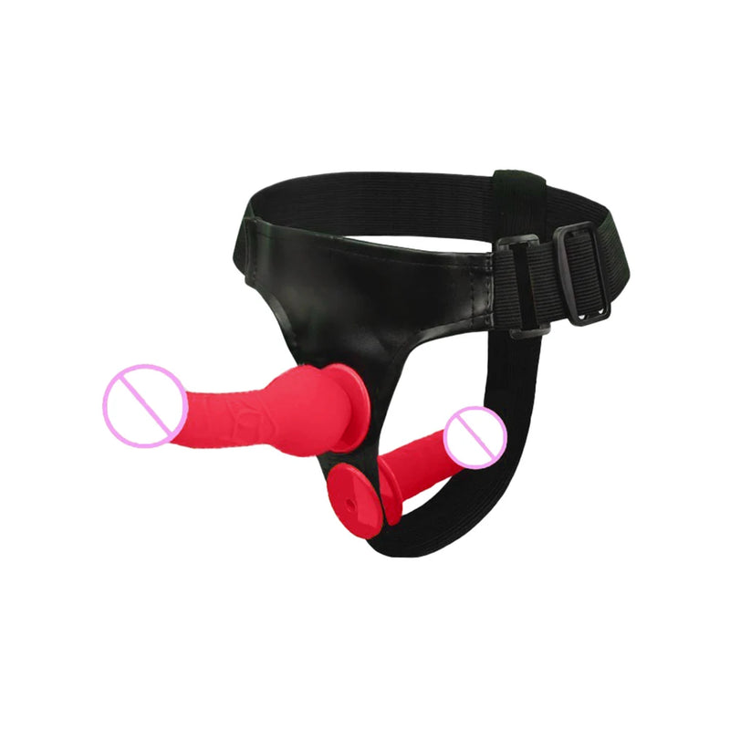 Dvojité strap-on dildo s páskem - více variant