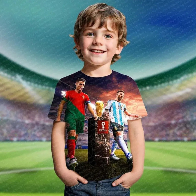 Dětské letní tričko Lionel Messi