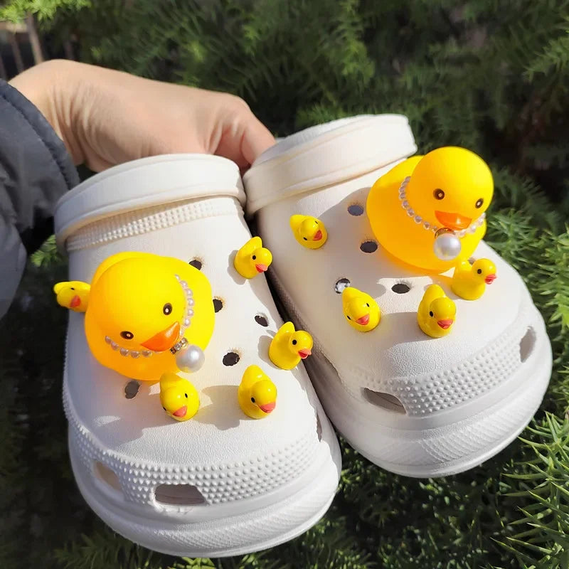 Velké ozdoby na boty Crocs - kachničky