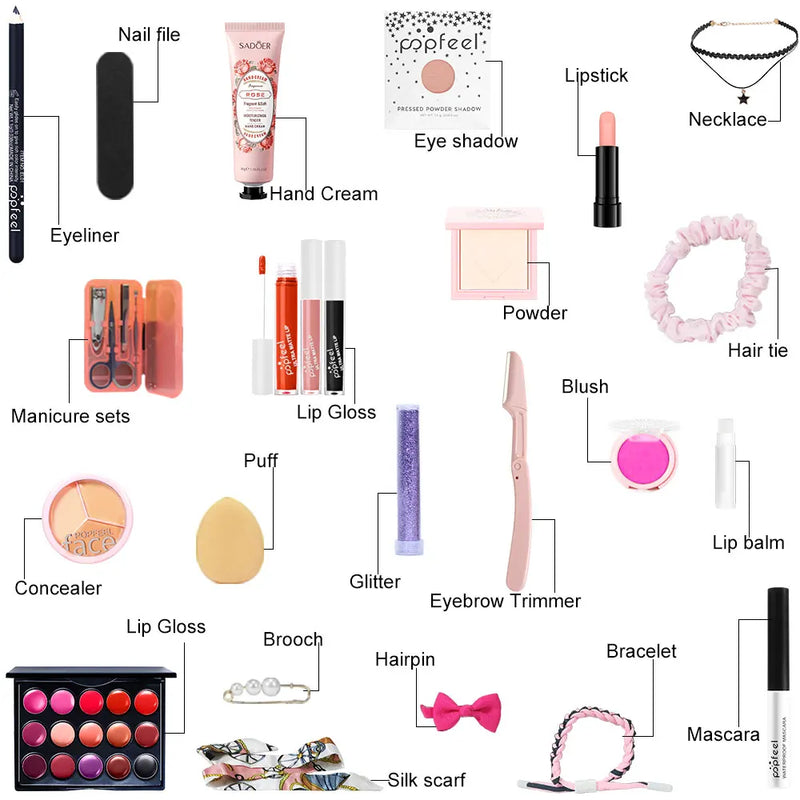 Kosmetický adventní kalendář – beauty doplňky