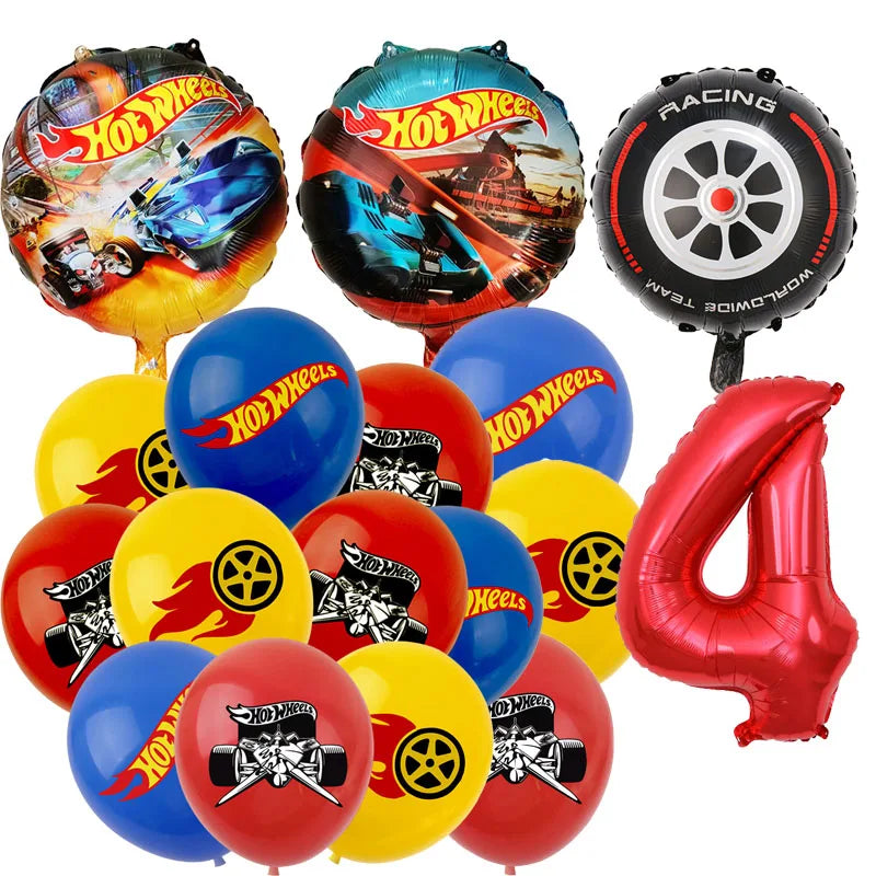 Narozeninové balónky Hot Wheels - více variant