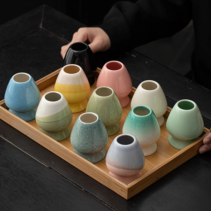 Tradiční japonský hrneček na čaj Matcha - více variant