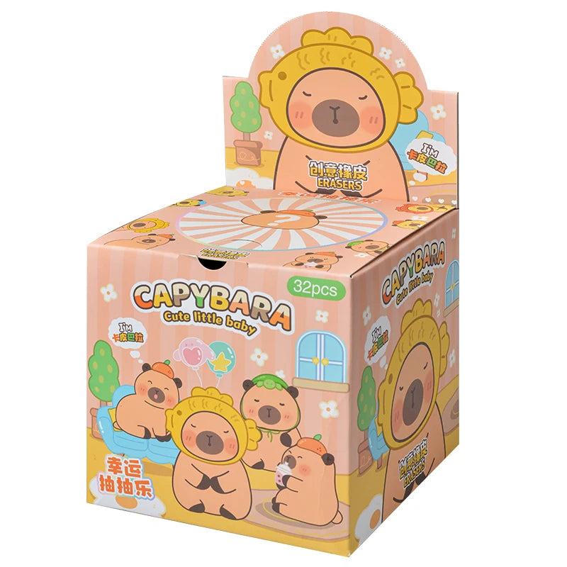 Velký Blind Box figurky 32 ks - Capybara