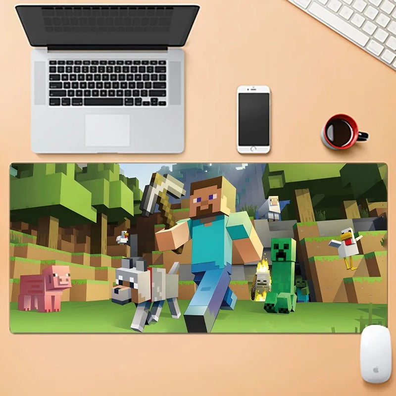 Dětská podložka pod klávesnici a myš Minecraft - více variant