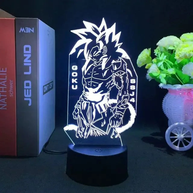 Lampa s 3D iluzí Dragon Ball - více variant