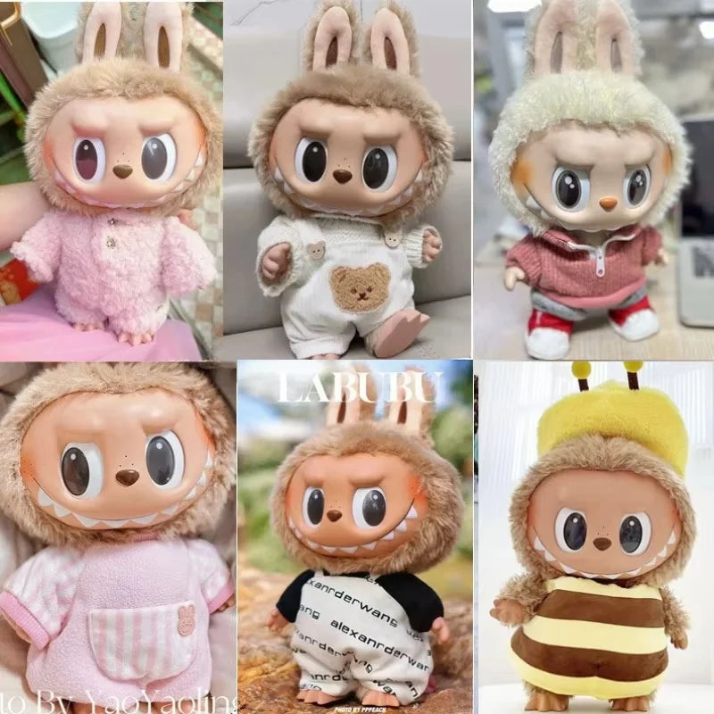 Oblečky pro plyšovou hračku Labubu (35 - 38 cm) - více variant