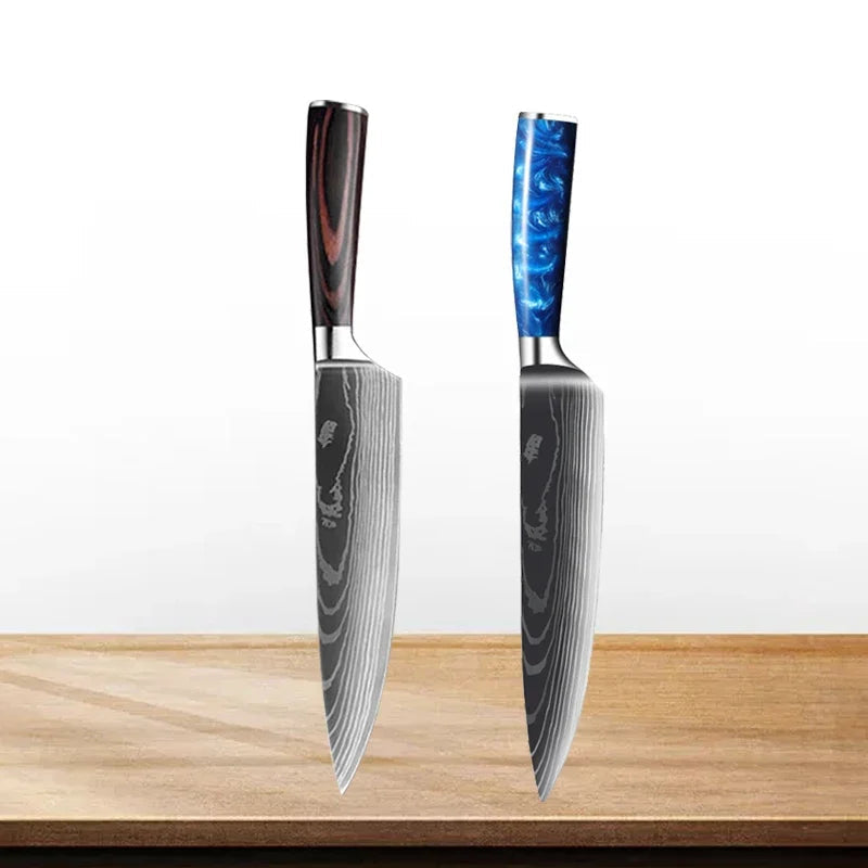 BladeArt™ kuchyňské nože s designovou rukojetí - více variant