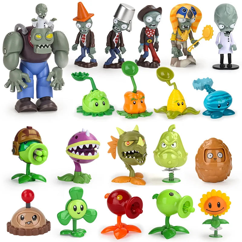 Velký box figurek Plants vs. Zombies - 22 ks