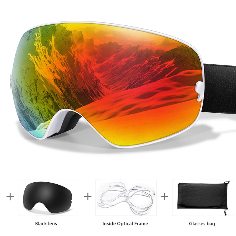 ArcticVision™ Zrcadlové polarizační lyžařské brýle s UV400 ochranou - více variant