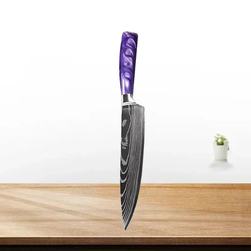 BladeArt™ kuchyňské nože s designovou rukojetí - více variant