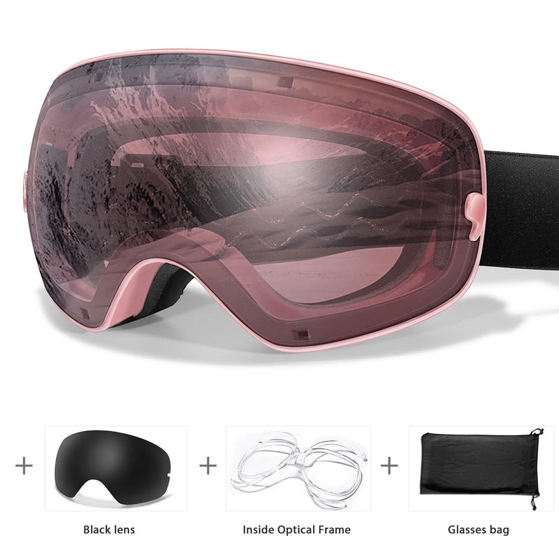 ArcticVision™ Zrcadlové polarizační lyžařské brýle s UV400 ochranou - více variant