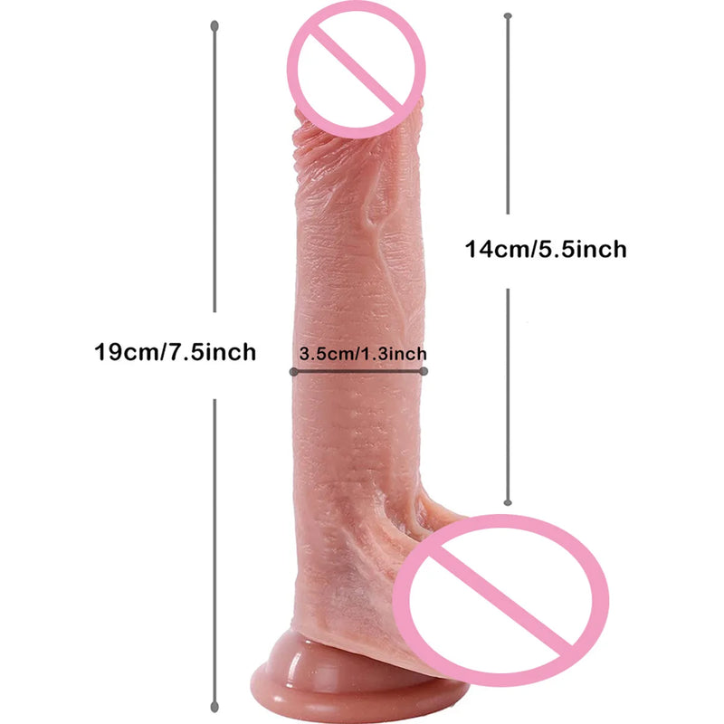 Realistické dildo se silnou přísavkou – více variant