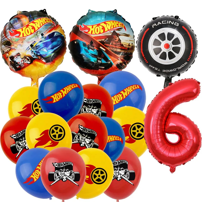 Narozeninové balónky Hot Wheels - více variant