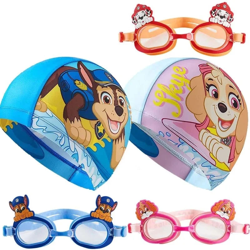 Dětské plavecké brýle a čepice Paw Patrol - více variant