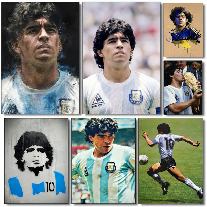 Designový obraz fotbalista - Diego Maradona
