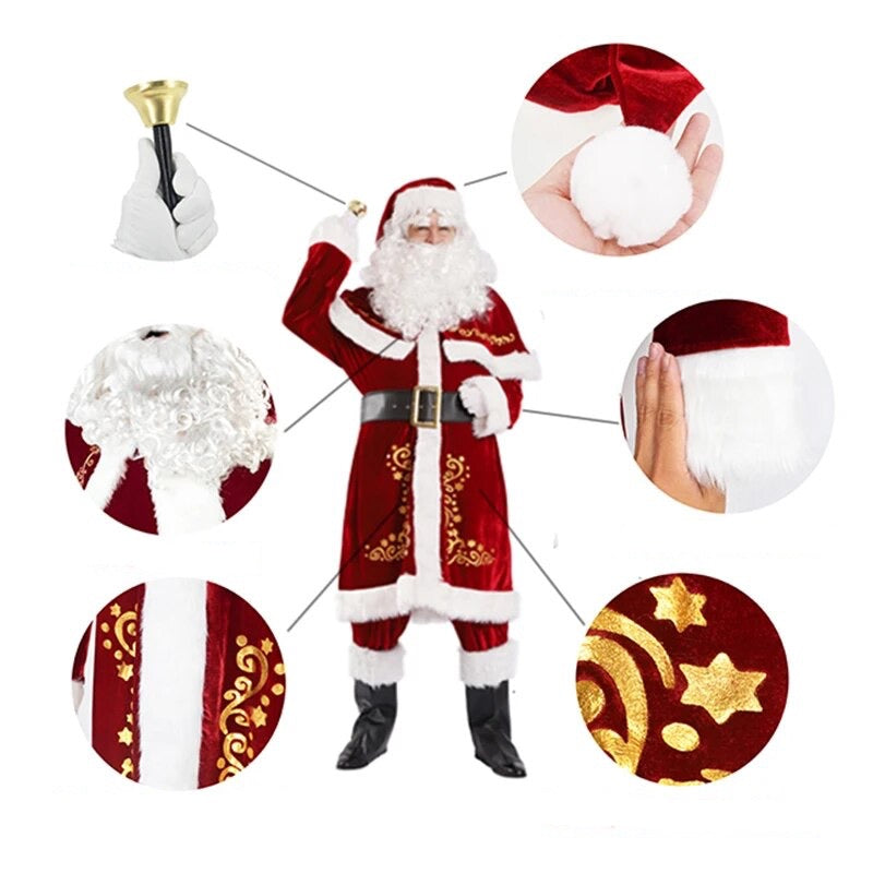 Pánský designový kostým Santa Claus