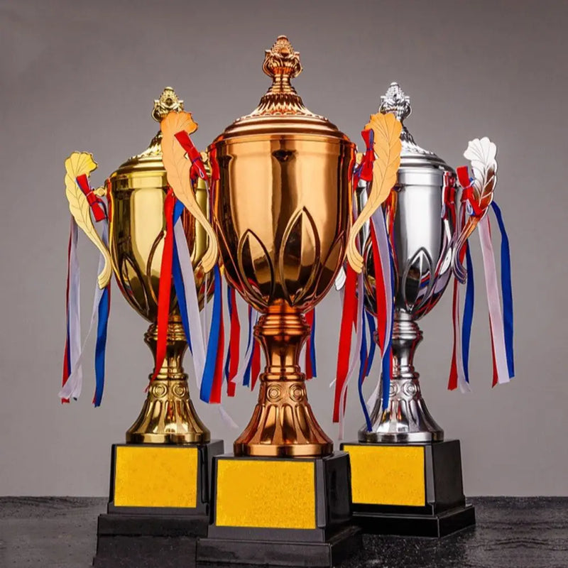 Sportovní trofej pro první, druhé a třetí místo