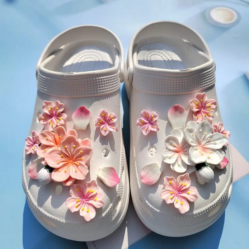 Ozdoby na boty Crocs ve tvaru květin - více variant