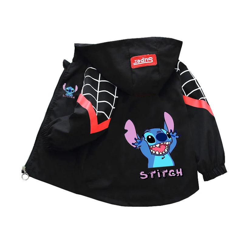 Dětská jarní a podzimní bunda Stitch - více variant