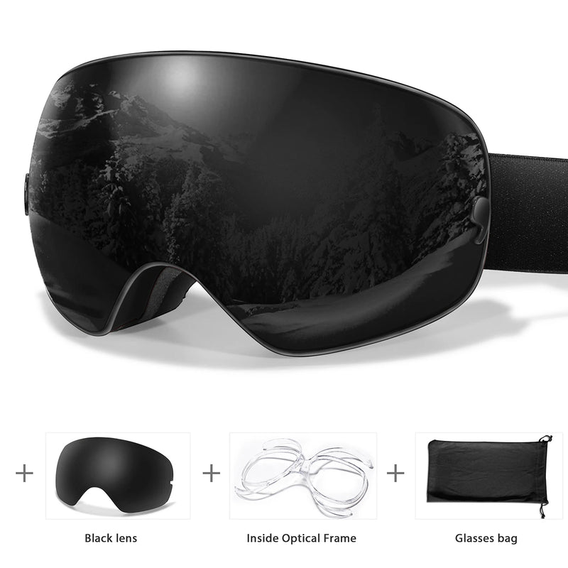 ArcticVision™ Zrcadlové polarizační lyžařské brýle s UV400 ochranou - více variant