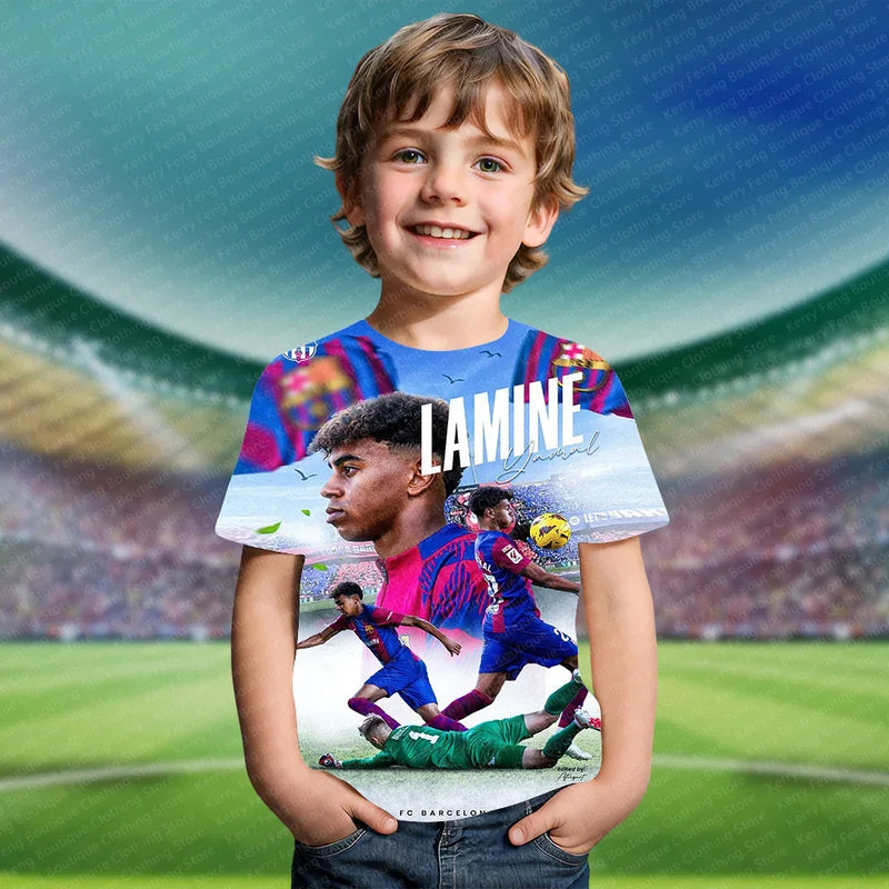 Dětské letní tričko Lamine Yamal - více variant