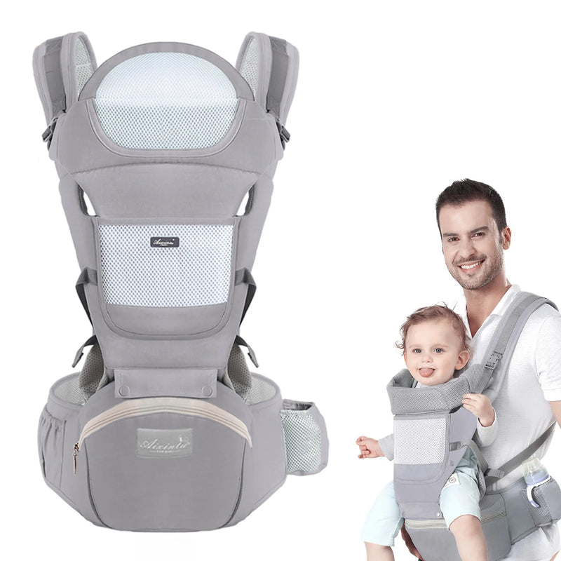 Ergonomické dětské nosítko s multifunkčním bederním sedákem - více variant