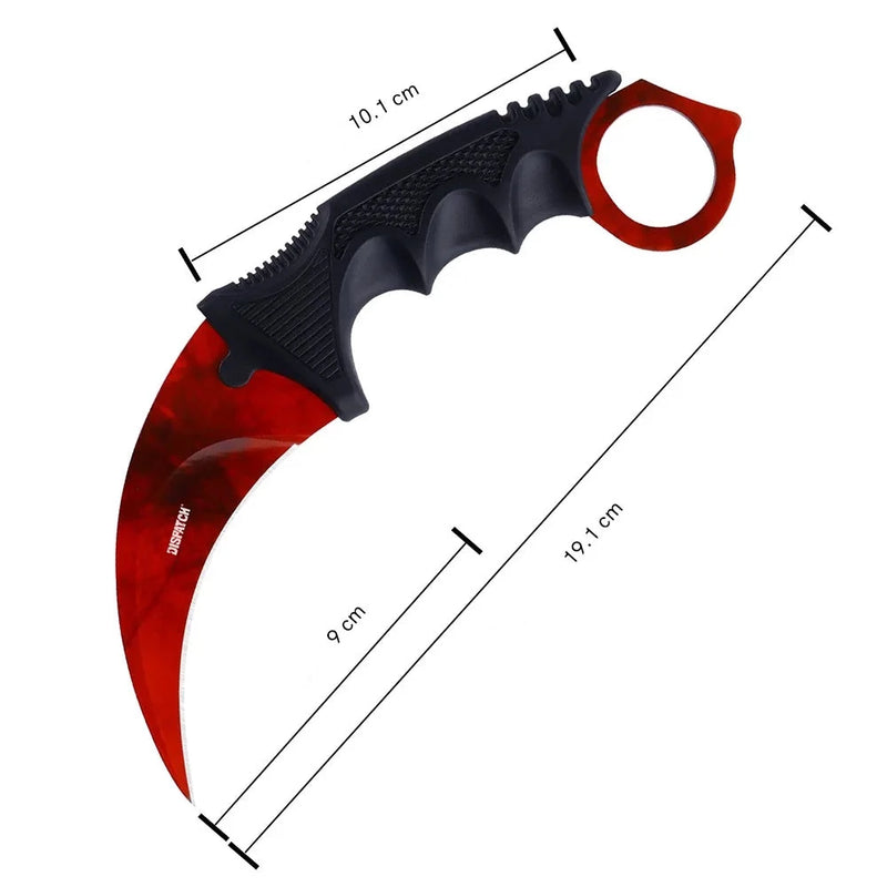 Zahnutý nůž Karambit - Counter Strike - více variant