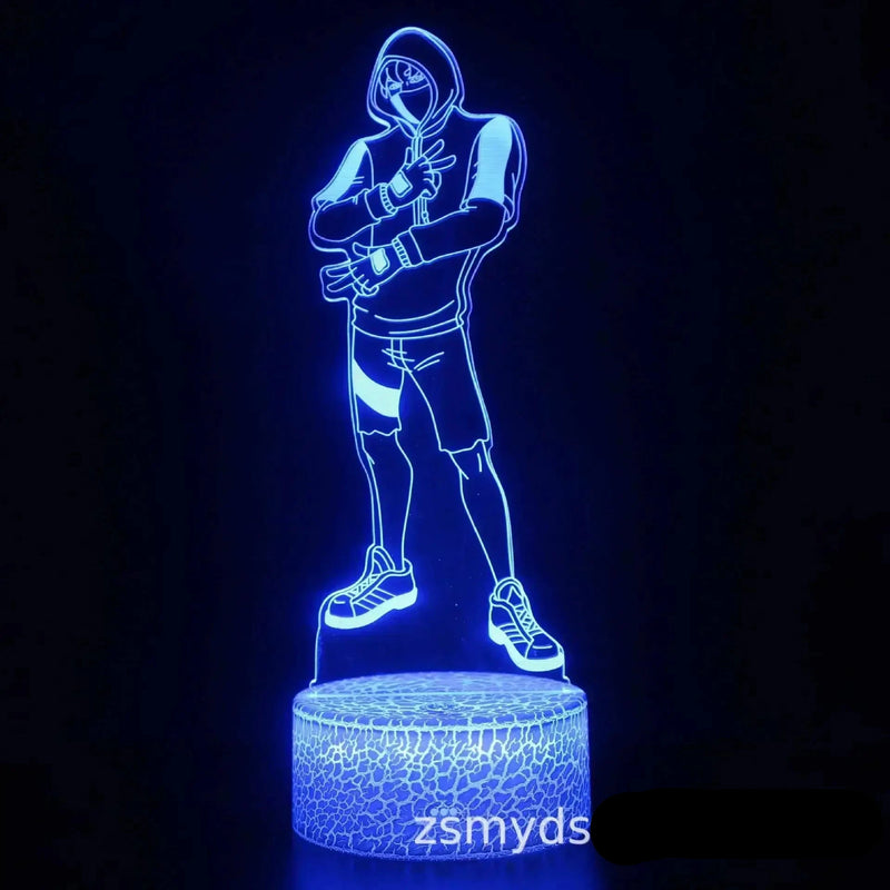 Lampa s 3D iluzí Fortnite - více variant