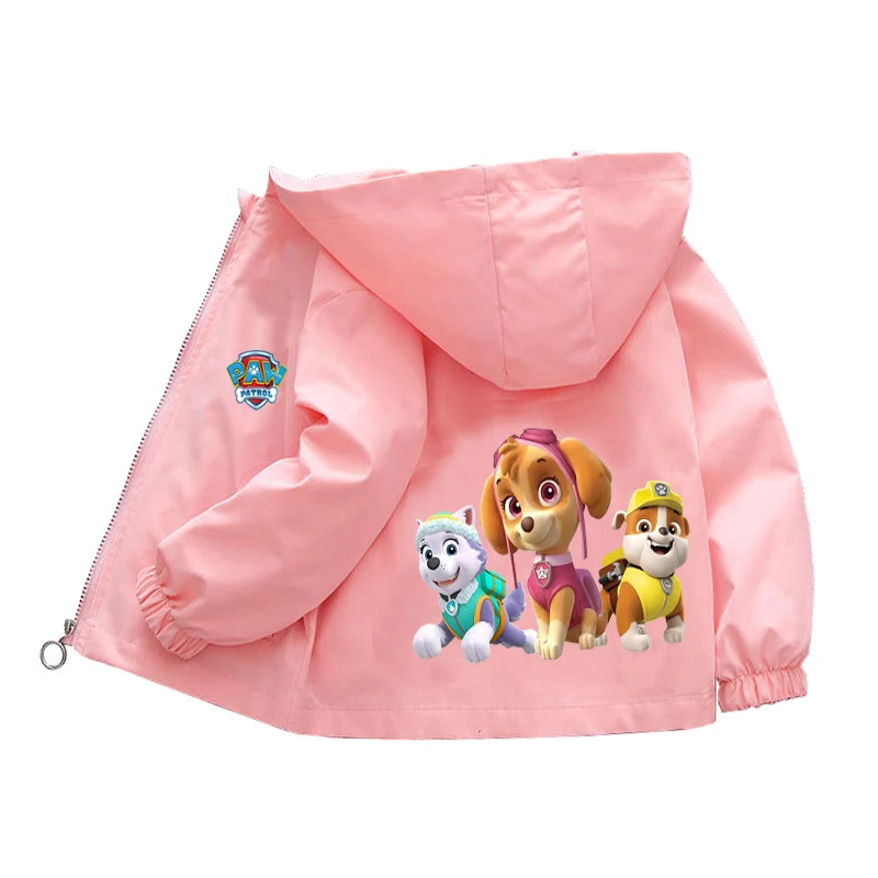 Dívčí jarní/podzimní bunda Paw Patrol - více variant