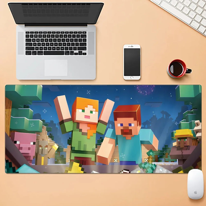 Dětská podložka pod klávesnici a myš Minecraft - více variant