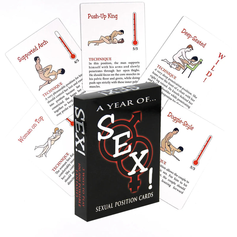 Karty sexuálních poloh - více variant