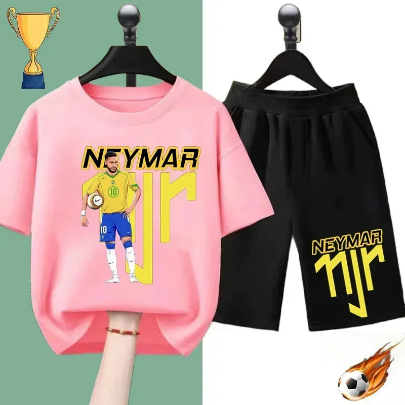 Dětská letní souprava triko a kraťasy Neymar - více variant