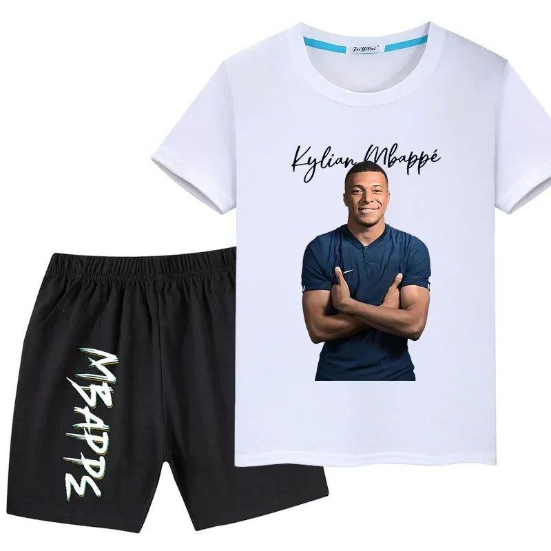 Dětská letní souprava triko a kraťasy Kylian Mbappé - více variant