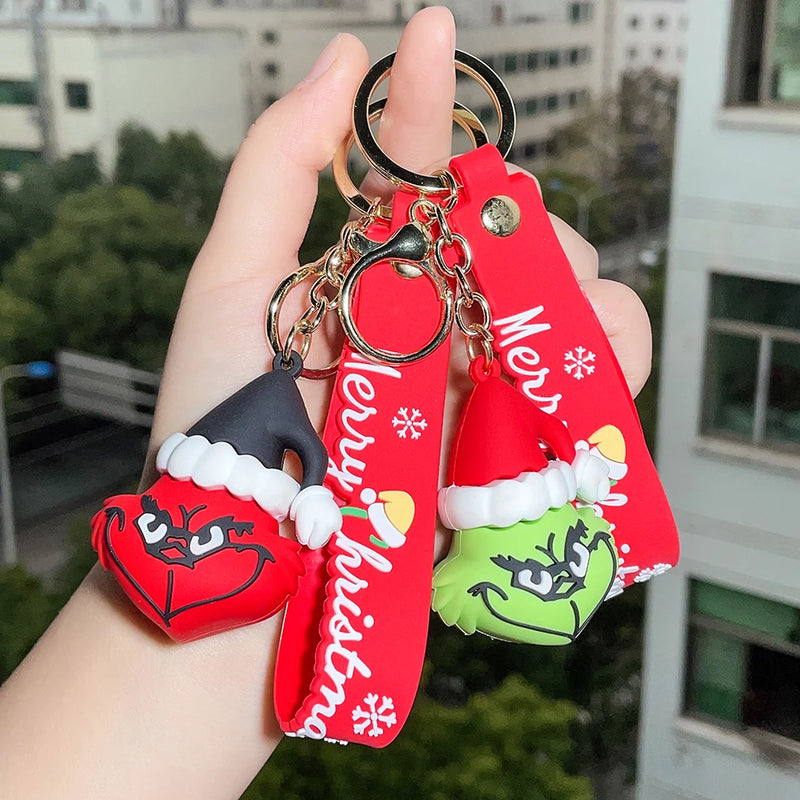 Designová klíčenka Grinch - více variant