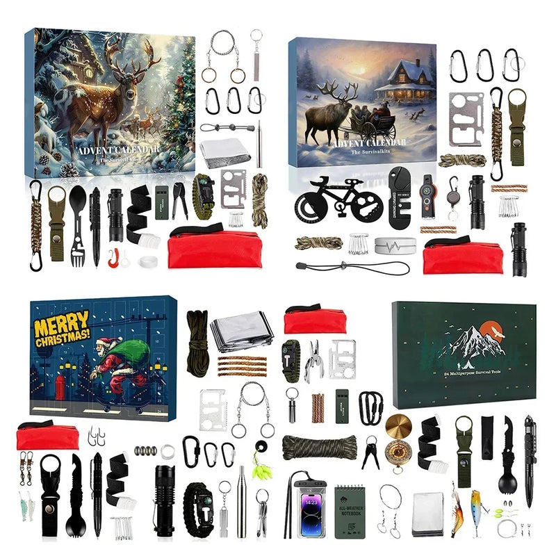 Adventní kalendář s outdoor vybavením