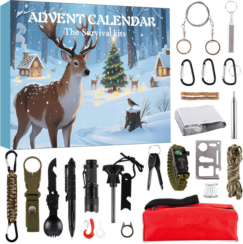 Adventní kalendář - Pomůcky na přežití v přírodě