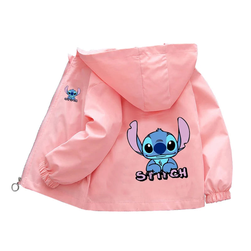 Dětská jarní a podzimní bunda Stitch - více variant