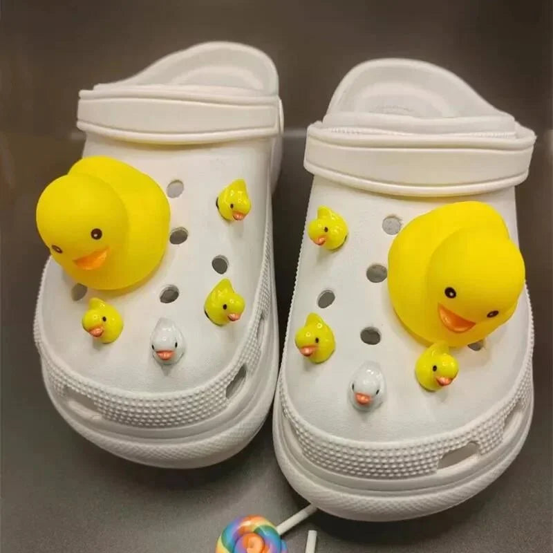 Velké ozdoby na boty Crocs - kachničky