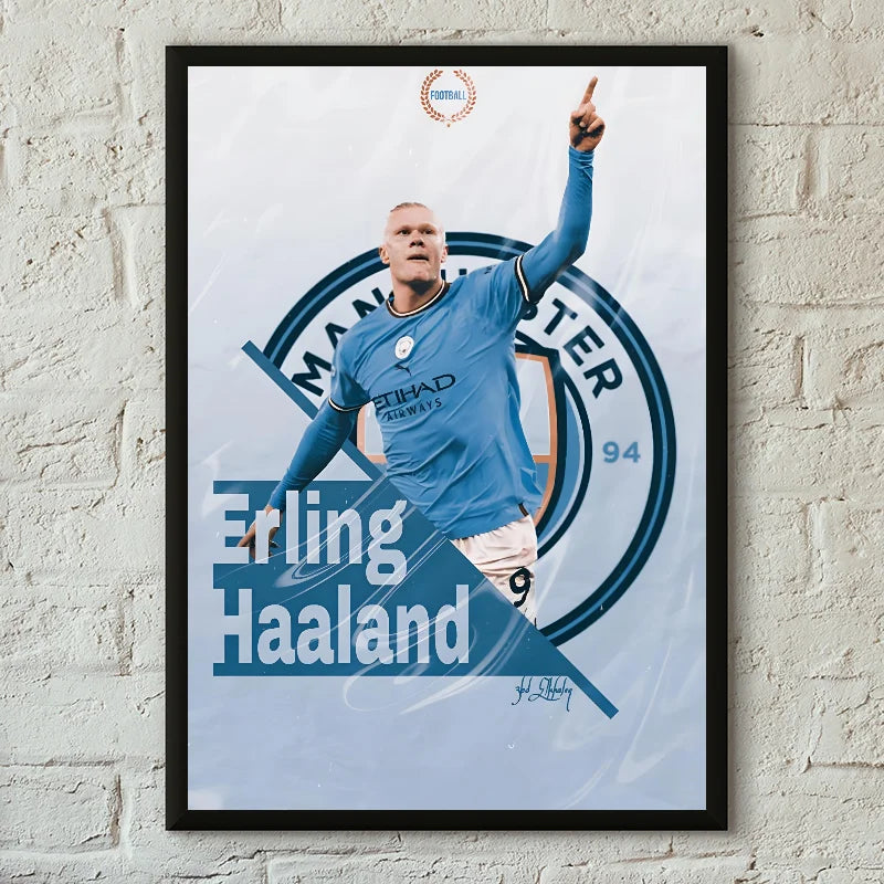 Designový obraz fotbalista - Erling Haaland