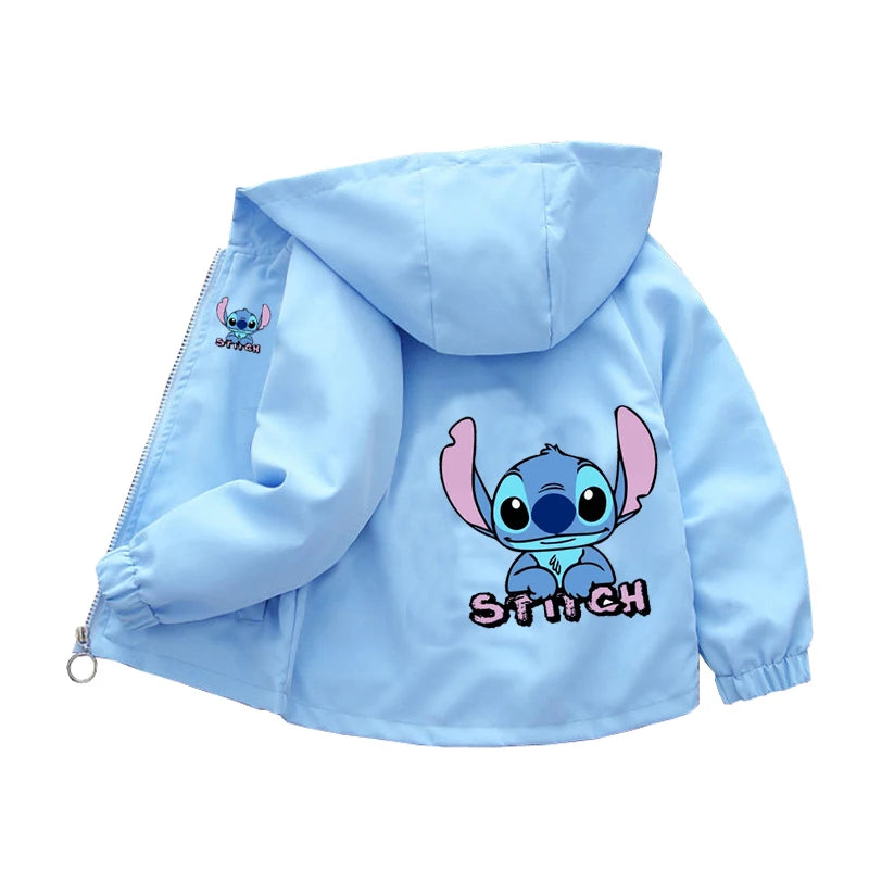 Dětská jarní a podzimní bunda Stitch - více variant