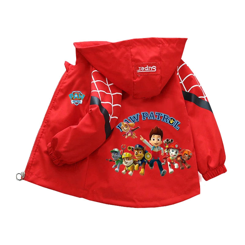 Dětská jarní/podzimní bunda s kapucí Paw Patrol - více variant