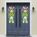 Velká ozdoba na dveře velikonoční zajíc