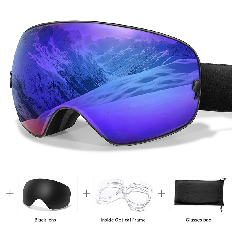 ArcticVision™ Zrcadlové polarizační lyžařské brýle s UV400 ochranou - více variant
