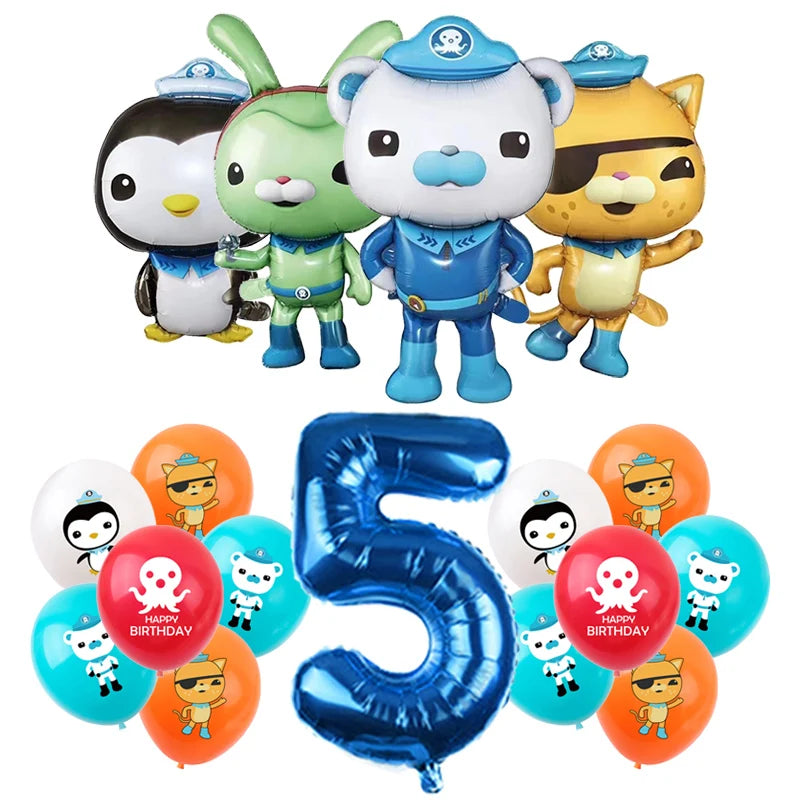 Balónková sada Octonauts na narozeniny - více variant