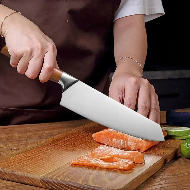 Japonský kuchyňský nůž z nerezové oceli - více variant