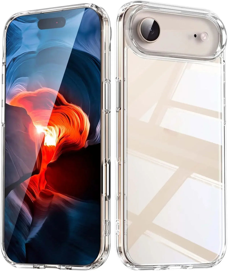 Tenké průhledné pouzdro pro iPhone Air, 17, 17 Pro, 17 Pro Max