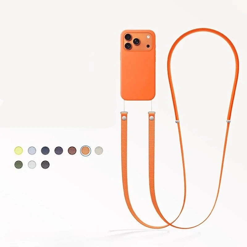 Crossbody popruh na iPhone - více variant